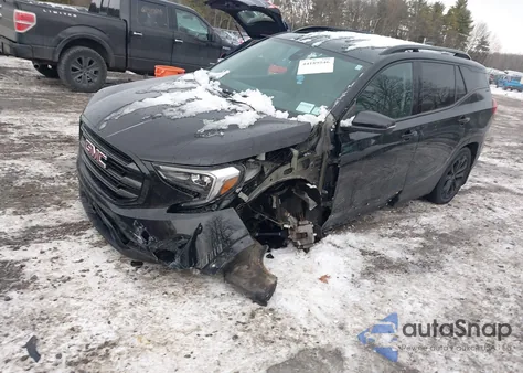 2020 GMC Terrain Awd Slt z USA, uszkodzony, nr VIN 3GKALVEV3LL334015